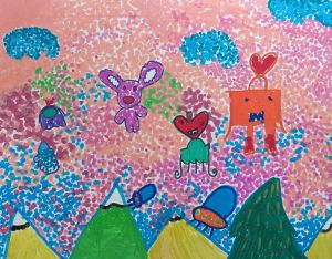 Aliens have appeared! 외계인이 나타났다!