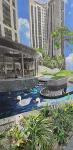 A spring day in Seoul